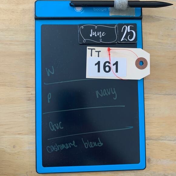 Talbots Tank Top Womes M Medium Navy Blue Cashmere Blend Sleeveless Knitted - Picture 11 of 12